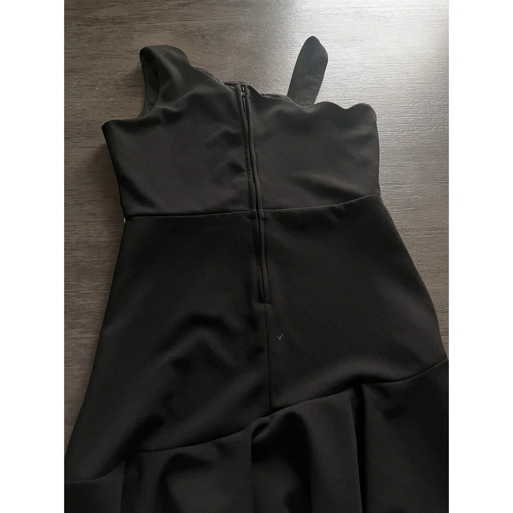 Rare Tour Girls Dress Size 14 STRECH Black Festive Holiday Christmas Dress